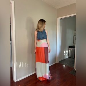 Zimmermann silk and chiffon maxi skirt. Perfect condition.